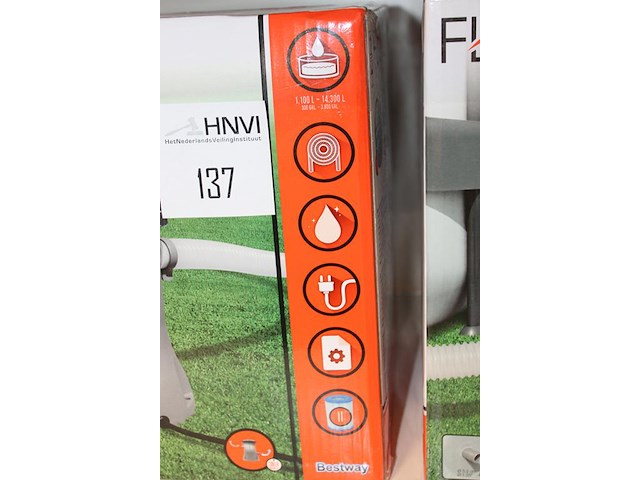 Zwembad filterpomp bestway flow clear, max. 2006 l/per uur. - afbeelding 2 van  2