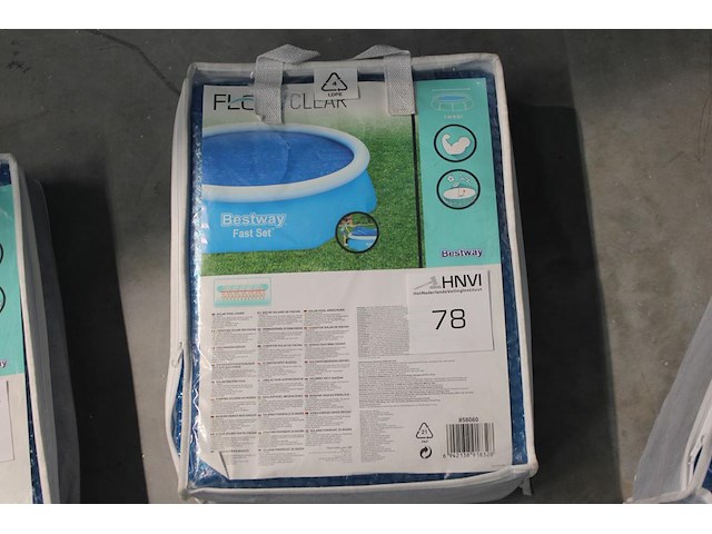 Zwembad noppenfolie bestway flow clear, doorsnede 244 cm. - afbeelding 1 van  2
