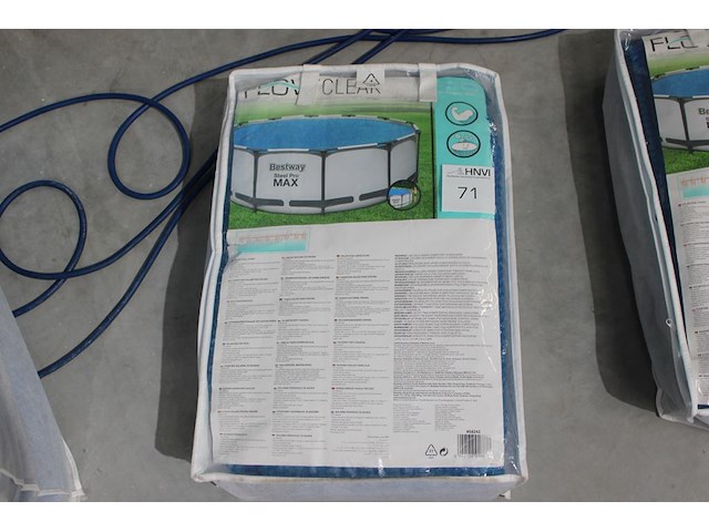 Zwembad noppenfolie bestway flow clear, doorsnede 366 cm. - afbeelding 1 van  2