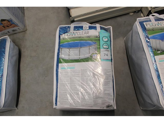 Zwembad noppenfolie bestway flow clear, doorsnede 457 cm. - afbeelding 1 van  2