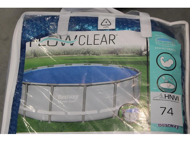 Zwembad noppenfolie bestway flow clear, doorsnede 457 cm. - afbeelding 2 van  2