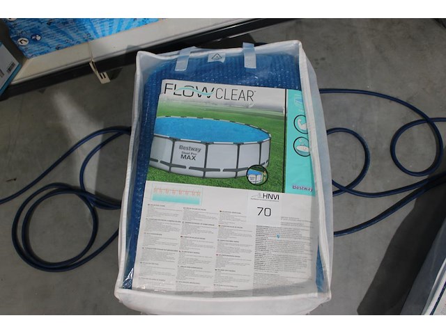 Zwembad noppenfolie bestway flow clear, doorsnede 549 cm. - afbeelding 1 van  2
