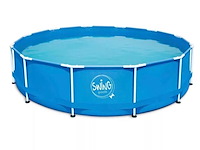 Zwembad, swing pool, 3,05x3,05, blauw - afbeelding 1 van  5