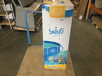 Zwembad, swing pool, 3,05x3,05, blauw - afbeelding 2 van  5