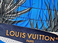 Zwembroek, louis vuitton, blauw/zwart/wit, maat xxl - afbeelding 3 van  7