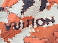 Zwembroek, louis vuitton,, oranje/zwart, maat xxl - afbeelding 2 van  9