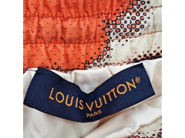 Zwembroek, louis vuitton,, oranje/zwart, maat xxl - afbeelding 5 van  9