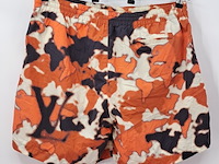 Zwembroek, louis vuitton,, oranje/zwart, maat xxl - afbeelding 6 van  9