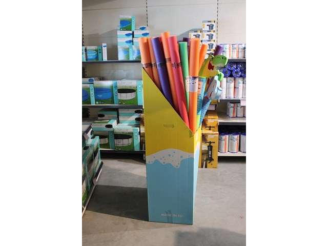Zwemnoedels bestway in doos, ca. 40 stuks in diverse kleuren. - afbeelding 3 van  3