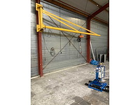 Zwenkarmkraan 6 mtr. 500kg - afbeelding 1 van  7