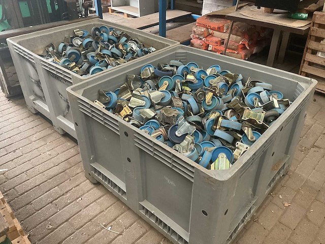 Zwenkwielen bokwielen (1000x) - afbeelding 1 van  9