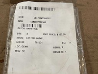 Zwenkwielen set (8x) - afbeelding 4 van  5