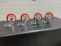 Zwenkwielset - afbeelding 1 van  4