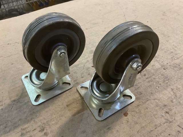 Zwenkwieltje (2x) - afbeelding 2 van  3