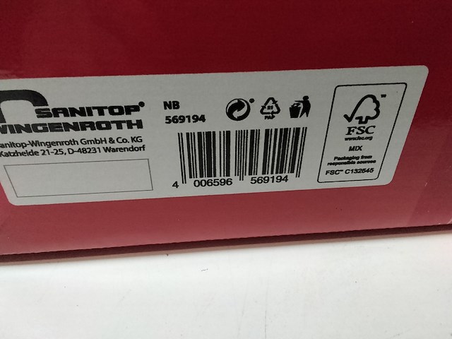 Zwevend randloos toilet met bril, aquasu, basic, wit - afbeelding 3 van  3