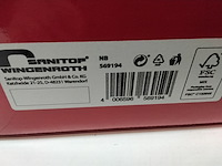 Zwevend randloos toilet met bril, aquasu, basic, wit - afbeelding 3 van  3