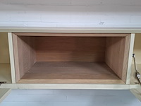 Zwevend tv meubel, beige - afbeelding 3 van  4