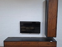 Zwevend tv meubel met wandkast - afbeelding 3 van  7