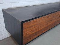 Zwevend tv meubel met wandkast - afbeelding 5 van  7