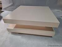 Zwevende salontafel -ca. 90x90x36 cm - afbeelding 1 van  4