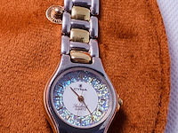 Zwitserse cyma sealord juweliershorloge met holografische glitter wijzerplaat - afbeelding 1 van  8