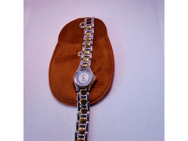 Zwitserse cyma sealord juweliershorloge met holografische glitter wijzerplaat - afbeelding 2 van  8