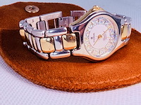 Zwitserse cyma sealord juweliershorloge met holografische glitter wijzerplaat - afbeelding 3 van  8