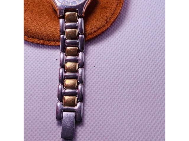 Zwitserse cyma sealord juweliershorloge met holografische glitter wijzerplaat - afbeelding 8 van  8