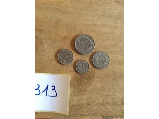 Zwitserse munten - afbeelding 1 van  2