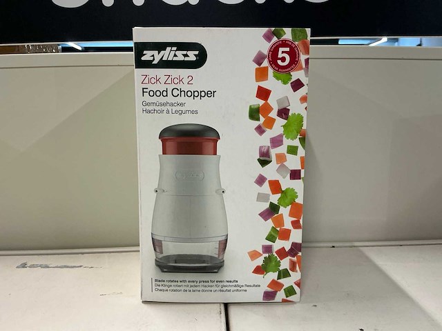 Zyliss zick-zick 2 food chopper (5x) - afbeelding 3 van  5