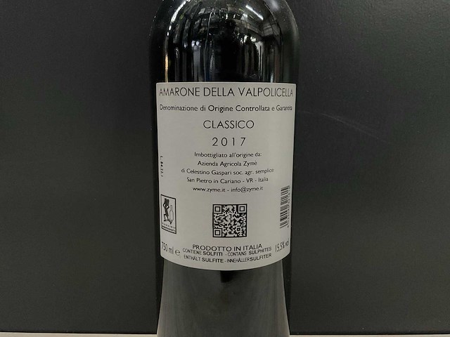 Zyme amarone della valpolicella 2017 - afbeelding 3 van  3