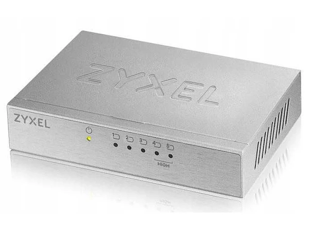 Zyxel es-105a 5-poorts switch (2x) - afbeelding 1 van  2