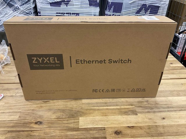 Zyxel gs1350-26hp switch - afbeelding 2 van  3