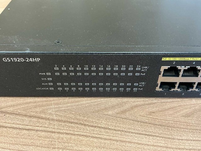 Zyxel | gs1920-24hp | netwerk-switch - afbeelding 3 van  8