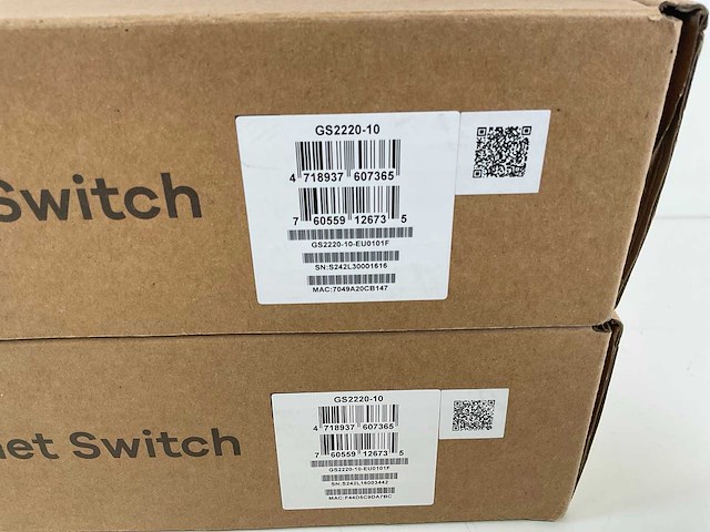 Zyxel (gs2210) 8-port gigabit managed switches (2x) - afbeelding 10 van  14