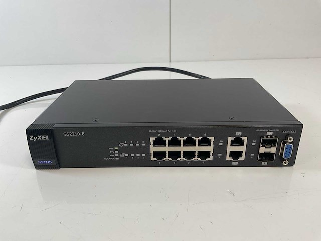 Zyxel (gs2210) 8-port gigabit managed switches (2x) - afbeelding 14 van  14