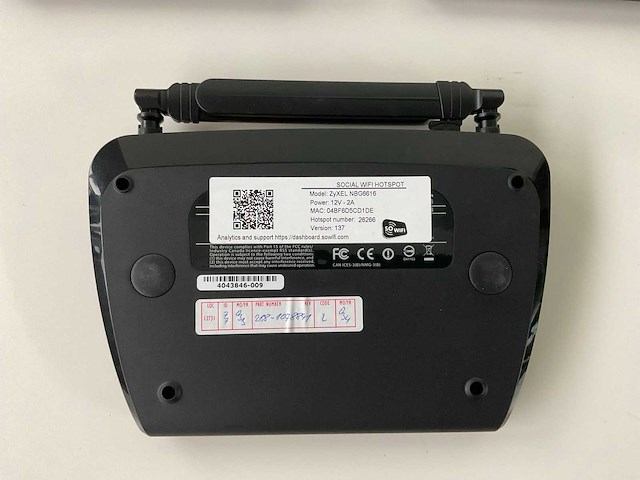 Zyxel nbg6616 switch (15x) - afbeelding 4 van  5