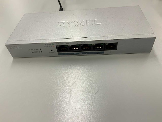 Zyxel switch gs1200-5hp v2 - afbeelding 2 van  4